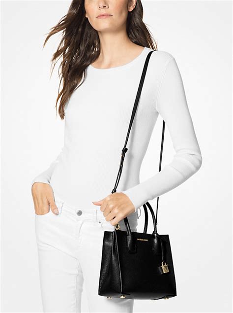 michael kors studio medium mercer crossbody|Michael Kors jet setter crossbody.